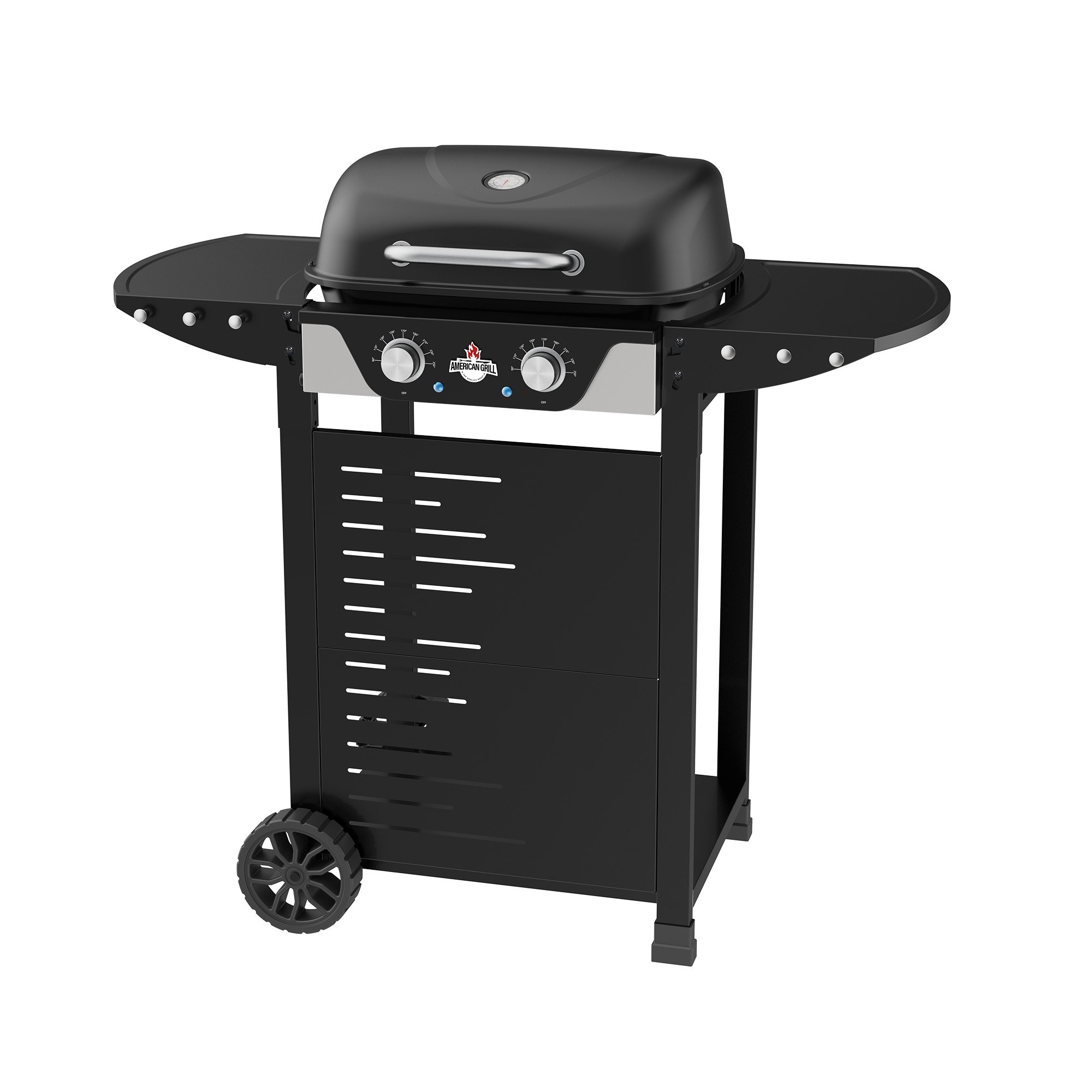 Parrilla Electrica 2 Tubos Calefactores Manhattan Black