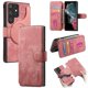 thumbnail image 1 of Funda Billetera Magnética para Samsung Galaxy S22 Ultra Soporte Tarjetas Desmontable Rosa, 1 of 6