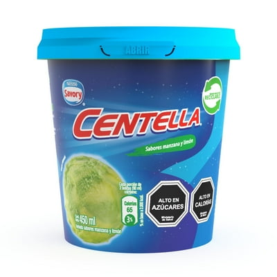 Helado Centella Manzana Limón 450 Ml Savory