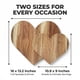thumbnail image 3 of Juego de tablas de charcutería Berry Good Lunch, madera de acacia en forma de corazón, 3 of 9