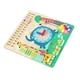 thumbnail image 4 of Rompecabezas De Reloj Con Calendario De Madera Montessori Portátil Para Niños Pequeños En Edad Preescolar, 4 of 5