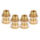thumbnail image 3 of 4pcs Accesorios De Jardín De Conector De Tanque De Agua De Latón Macizo M3 / 4 '' DN20, 3 of 5
