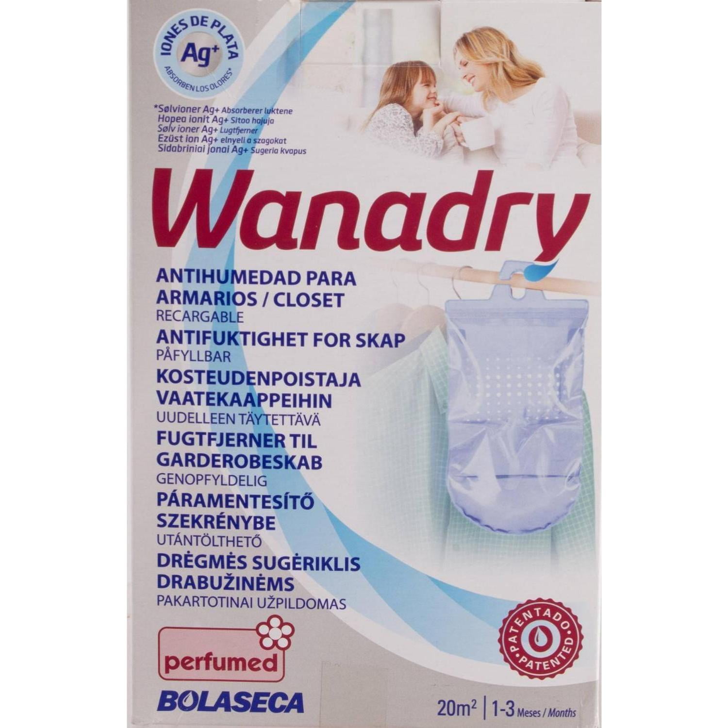 Sistema Antihumedad Bolaseca Wanadry Closets Y Armarios 450g Blanco