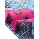 thumbnail image 5 of Vestido de verano sin mangas con cuello redondo y bolsillos para mujer de talla grande Agnes Orinda, 4X rosa azul, 5 of 5