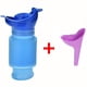 thumbnail image 1 of Stay Comfortable on the Go with Our 750ML Portable Shrinkable Personal Mobile Toilet Potty - Perfect for Outdoor Car Travel Traffic Camping!, 1 of 5