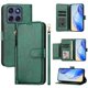 thumbnail image 5 of Funda Billetera Cremallera para Motorola Edge 60 con Porta Tarjetas, Soporte y Correa Verde, 5 of 5