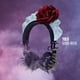 thumbnail image 1 of Auriculares Yolo Con Diseño De Rosa Con Tachuelas, 1 of 2