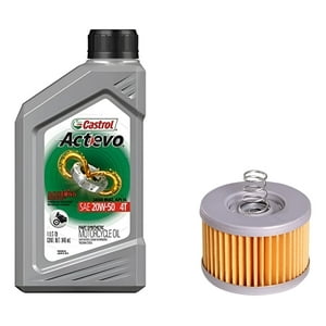 Castrol - Kit Mantencion Moto Yamaha Fz16 / Fzn 150 2.0 - 3.0 - 4.0 Negro