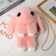 thumbnail image 1 of Cute Plush Rabbit Single Shoulder Bag Crossbody Bags Japanese Bunny Stuffed Rabbit Toy Children School Backpack Kids Gift Toys, 1 of 3