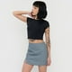 thumbnail image 4 of Short Mujer Falda Sastrero Gris Corona, 4 of 5