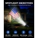 thumbnail image 3 of Focos Solares Exteriores De 60 Led Ip67 Impermeables Paquete De 4, 3 of 7