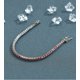 thumbnail image 4 of Pulseras de Tenis de Moissanita de 3 Mm para Mujer Color D VVS1 Pulsera de Diamante Rojo Chapado en Plata Esterlina 925 Oro Blanco de 18K Joyería para Mujer Pulseras 16-23 Cm, 4 of 8