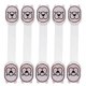 thumbnail image 4 of 5pcs puerta cajón CabInet cerraduras de seguridad bebé infantil niños armario cerraduras blanco, 4 of 5