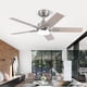 thumbnail image 2 of Ventilador de techo SODSEA DY12405B42 de 42 in (107 cm) con acabado nickel y luz LED, 2 of 3