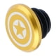 thumbnail image 3 of 1 pieza Aleación Bicicleta Bicicleta Manillar Extremo Tapones Bar End Cap Golden B, 3 of 5
