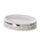 thumbnail image 5 of Set de accesorios de baño Creative Scents, 4 piezas, blanco/gris, 5 of 9