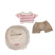 thumbnail image 1 of Mini Muñeca De 6 Pulgadas, Ropa, Sombrero, Ropa Para Muñecas De 5 A 7 Años, Colgante Para Muñecas De 8 A 10 Años, 3 Piezas, 1 of 3