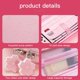 thumbnail image 3 of Kit de accesorios de funda de transporte HLRAO Pink para Nintendo Switch OLED, 3 of 7