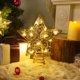 thumbnail image 3 of Decoración para árbol de Navidad Juegoal Star con 20 luces LED doradas, 3 of 7