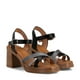 thumbnail image 2 of Sandalia Taco Negro Casual Jn29 Mujer, 2 of 3