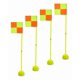 thumbnail image 1 of Pack 4 Banderines Corner Enroscable Con Base 1.50 Mtrs, 1 of 6