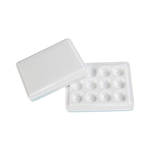 Magideal - Paleta De Pintura Para Mezclar Colores, Bandeja Mezcladora Portátil, Paleta Para Artista Para Colorear, Manualidades, Hobby, Pintura Al Óleo Acrílica,