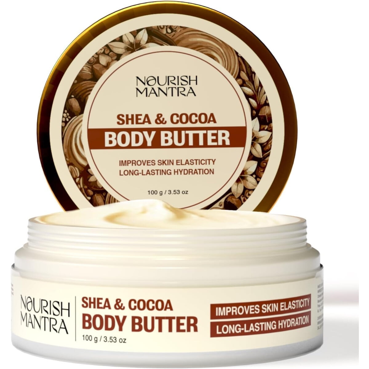 Manteca Corporal Nourish Mantra Shea Cocoa 100g Hidratante