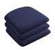 thumbnail image 5 of 3 Fundas Para Sillas De Comedor, Fundas Para Asientos De Sillas De Comedor, Extraíbles, Color Azul Marino, 5 of 5