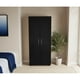 thumbnail image 2 of Closet 2 Puertas Fm Melmaina 180x80x48 Cm Negro, 2 of 3