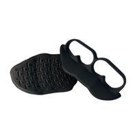 Ioensy - 1 Par De Empuñaduras Para Levantamiento De Pesas, Agarres De Gimnasio Para Peso Muerto, Fitness, Calistenia, Color Negro