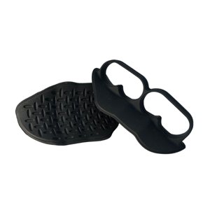 Ioensy - 1 Par De Empuñaduras Para Levantamiento De Pesas, Agarres De Gimnasio Para Peso Muerto, Fitness, Calistenia, Color Negro