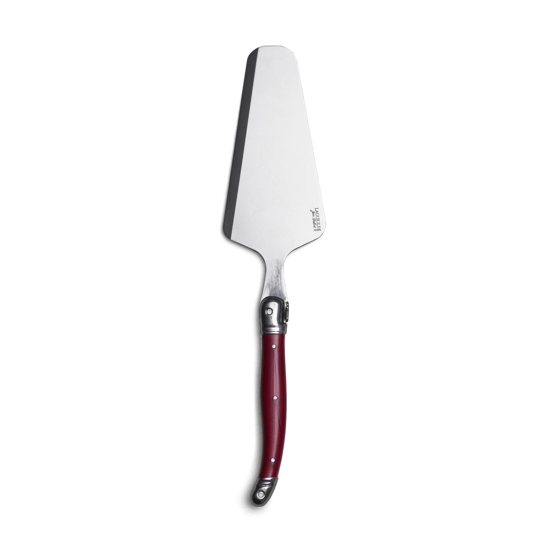 Laguiole Jean Dubost - Espatula Para Torta Rojo A Granel