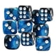 thumbnail image 2 of Paquete De 10 Dados De Seis Caras, Juguetes De Fiesta Opacos Para DND RPG, Ense?anza De Matemáticas, Negro, 2 of 5