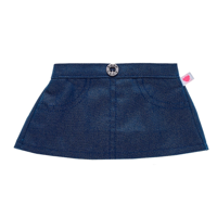 Pollera Build A Bear Blue Jeans Para Peluches