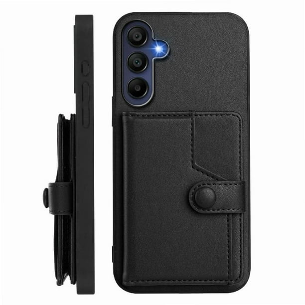 FOXDOCK Funda para SAMSUNG Galaxy A16 con Bloqueo RFID - Diseño Elegante con Cierre de Botón