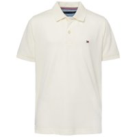 Polo Tommy Hilfiger De Manga Corta Para Niños, Color Blanco Hiedra, 2 Años