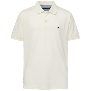 Polo Tommy Hilfiger Stretch Ivy Para Niños, Color Blanco, Talla 8