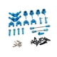 thumbnail image 3 of Conjunto Combinado De Piezas De Repuesto De Coche Teledirigido, Accesorio Para Wltoys 1/28 K989 K979 K969 RC Car Azul, 3 of 5