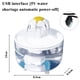 thumbnail image 4 of Dispensador de agua para mascotas con filtro de circulación automático, dispensador de agua para gatos, alimentador de agua inteligente para mascotas, agua corriente para gatitos., 4 of 5