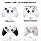 thumbnail image 4 of Cubierta protectora de silicona para controladores de juego para Xbox Series X/S Accesorios antideslizantes con pegatinas y tapas para joystick, 4 of 8