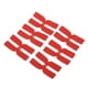 thumbnail image 1 of 6 piezas de equilibrio de la raqueta de tenis de silicona en tiras de poder en forma de h rojo, 1 of 3