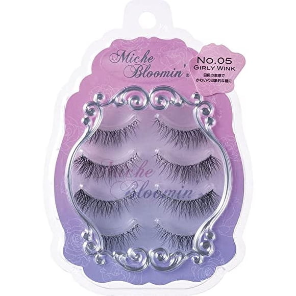 Pestañas postizas Miche Bloomin' 3D Girly Wink No. 05, 4 pares