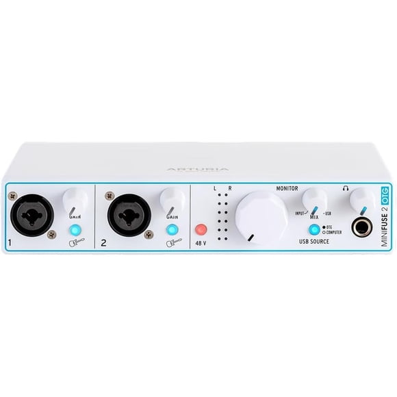 Interfaz Audio Arturia MiniFuse 2 OTG USB MIDI 2 Entradas