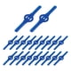 thumbnail image 1 of Juego De Cuchillas De 20 Piezas, Cabezal De Cuchillas Para Cortadora De Césped Inalámbrica, Azul, 1 of 5