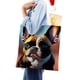 thumbnail image 4 of Cartera de Tela Desmarcar French Bulldog 35 x 40 cm, 4 of 6