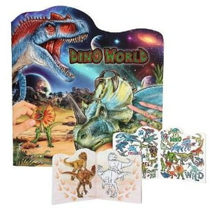 Tienda Lillifee - Dino World Libro De Colorear Con Stickers