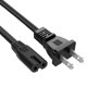 thumbnail image 5 of Cable de alimentación Love your yy 2,4 m 2 clavijas 100‑240 V, 5 of 5