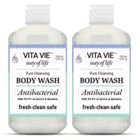 Gel De Ducha Vita Vie 360 Ml (Paquete De 2) Elimina Hongos Y Bacterias
