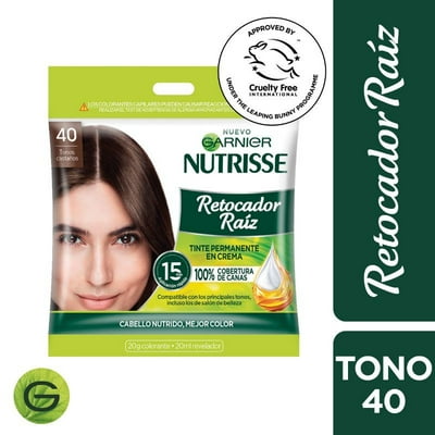 Retocador Raíz Tono 40 Sachet Castaño 1 Un Nutrisse
