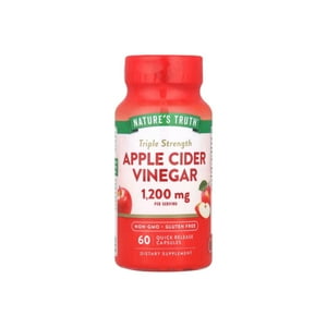 Natures Truth - Vinagre De Manzana 1200Mg 60 Cps - Nature´S Truth